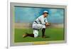 New York City, NY, New York Giants, John McGraw, Baseball Card-Lantern Press-Framed Art Print