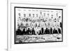 New York City, NY, New York Giants, New York Giants Team Photo, Baseball Card-Lantern Press-Framed Premium Giclee Print