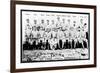 New York City, NY, New York Giants, New York Giants Team Photo, Baseball Card-Lantern Press-Framed Art Print