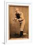 New York City, NY, New York Giants, Roger Connor, Baseball Card-Lantern Press-Framed Art Print