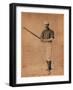 New York City, NY, New York Giants, Tim Keefe, Baseball Card-Lantern Press-Framed Art Print