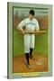 New York City, NY, New York Giants, Willie Keeler, Baseball Card-Lantern Press-Stretched Canvas