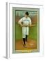 New York City, NY, New York Giants, Willie Keeler, Baseball Card-Lantern Press-Framed Art Print