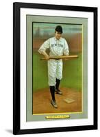 New York City, NY, New York Giants, Willie Keeler, Baseball Card-Lantern Press-Framed Art Print