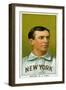 New York City, NY, New York Highlanders, Willie Keeler, Baseball Card-Lantern Press-Framed Art Print