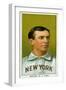 New York City, NY, New York Highlanders, Willie Keeler, Baseball Card-Lantern Press-Framed Art Print