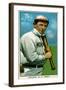 New York City, NY, New York Highlanders, Willie Keeler, Baseball Card-Lantern Press-Framed Art Print