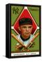 New York City, NY, New York Yankees, Earl Gardner, Baseball Card-Lantern Press-Framed Stretched Canvas