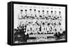 New York City, NY, New York Yankees, Team Photograph, Baseball Card-Lantern Press-Framed Stretched Canvas