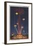 New York City, NY - Parachute Jump at World's Fair-Lantern Press-Framed Art Print