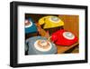New York City, NY, USA. Reproduction Vintage Telephones-Julien McRoberts-Framed Photographic Print