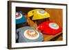 New York City, NY, USA. Reproduction Vintage Telephones-Julien McRoberts-Framed Photographic Print