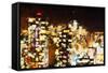 New York City of Lights - In the Style of Oil Painting-Philippe Hugonnard-Framed Stretched Canvas