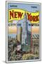 New York City of Marvels-null-Mounted Poster