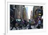 New York City, Pedestrians-Anthony Butera-Framed Giclee Print