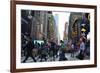 New York City, Pedestrians-Anthony Butera-Framed Giclee Print