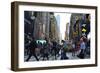 New York City, Pedestrians-Anthony Butera-Framed Giclee Print