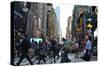 New York City, Pedestrians-Anthony Butera-Stretched Canvas