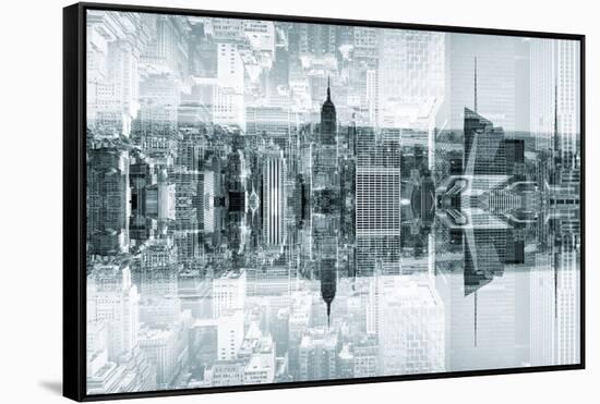 New York City Reflections Series-Philippe Hugonnard-Framed Stretched Canvas