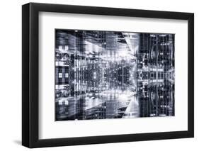 New York City Reflections Series-Philippe Hugonnard-Framed Photographic Print