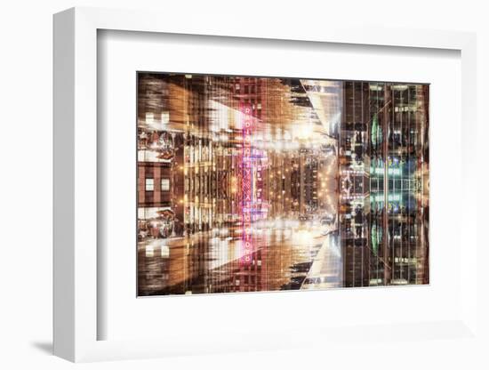 New York City Reflections Series-Philippe Hugonnard-Framed Photographic Print