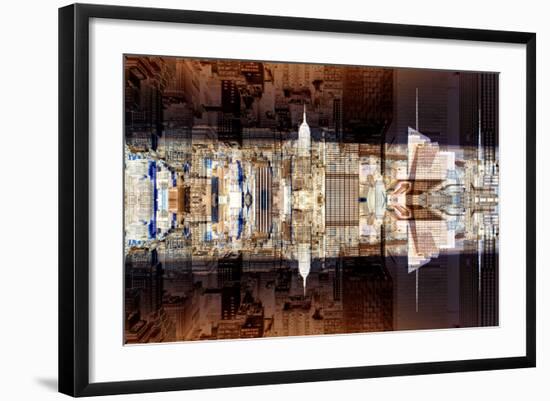 New York City Reflections Series-Philippe Hugonnard-Framed Photographic Print