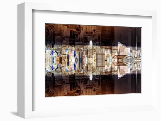 New York City Reflections Series-Philippe Hugonnard-Framed Photographic Print