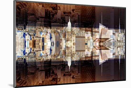 New York City Reflections Series-Philippe Hugonnard-Mounted Photographic Print