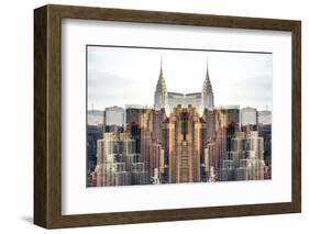 New York City Reflections Series-Philippe Hugonnard-Framed Photographic Print