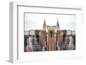 New York City Reflections Series-Philippe Hugonnard-Framed Photographic Print