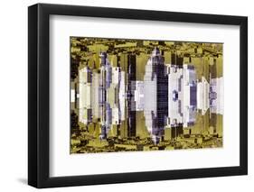 New York City Reflections Series-Philippe Hugonnard-Framed Photographic Print