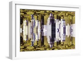 New York City Reflections Series-Philippe Hugonnard-Framed Photographic Print