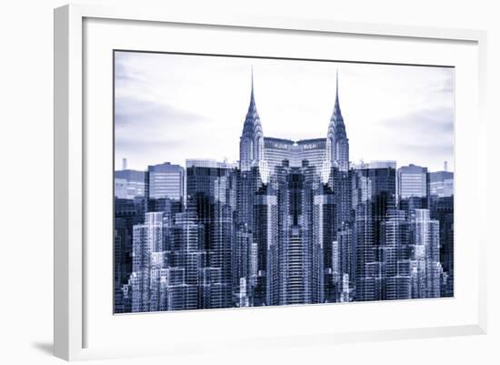 New York City Reflections Series-Philippe Hugonnard-Framed Photographic Print