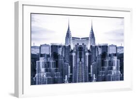 New York City Reflections Series-Philippe Hugonnard-Framed Photographic Print