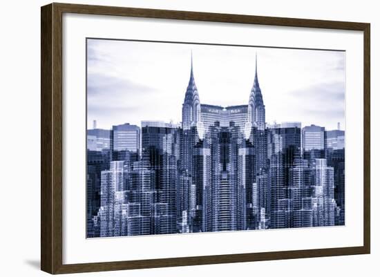 New York City Reflections Series-Philippe Hugonnard-Framed Photographic Print