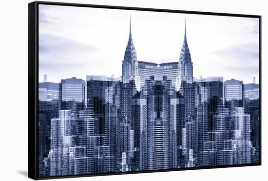 New York City Reflections Series-Philippe Hugonnard-Framed Stretched Canvas