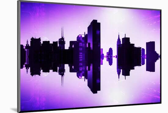 New York City Reflections Series-Philippe Hugonnard-Mounted Photographic Print