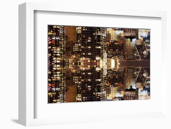 New York City Reflections Series-Philippe Hugonnard-Framed Photographic Print