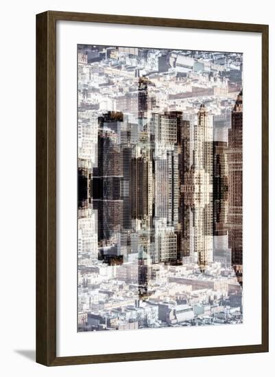 New York City Reflections Series-Philippe Hugonnard-Framed Photographic Print