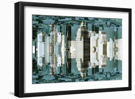 New York City Reflections Series-Philippe Hugonnard-Framed Photographic Print