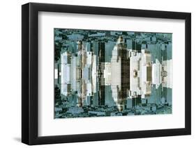 New York City Reflections Series-Philippe Hugonnard-Framed Photographic Print