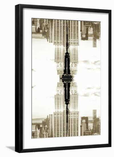 New York City Reflections Series-Philippe Hugonnard-Framed Photographic Print