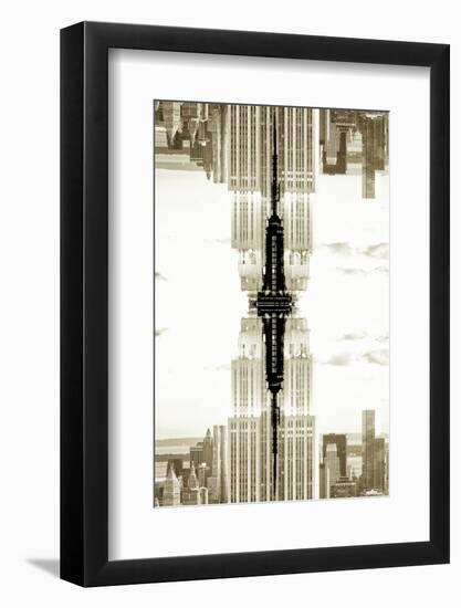 New York City Reflections Series-Philippe Hugonnard-Framed Photographic Print