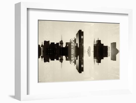 New York City Reflections Series-Philippe Hugonnard-Framed Photographic Print