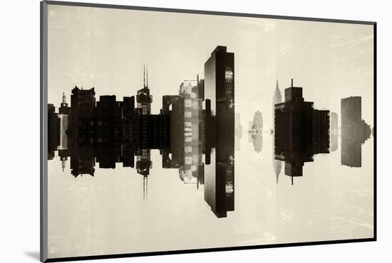 New York City Reflections Series-Philippe Hugonnard-Mounted Photographic Print