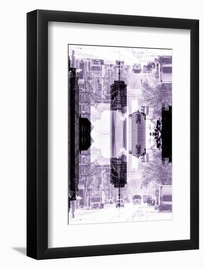 New York City Reflections Series-Philippe Hugonnard-Framed Photographic Print