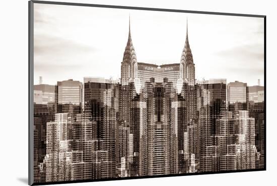 New York City Reflections Series-Philippe Hugonnard-Mounted Photographic Print