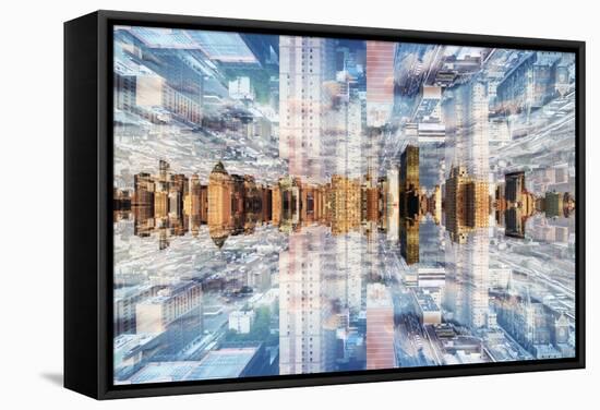 New York City Reflections Series-Philippe Hugonnard-Framed Stretched Canvas