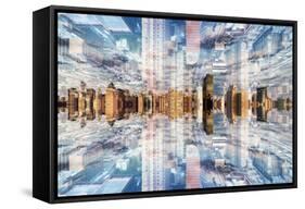 New York City Reflections Series-Philippe Hugonnard-Framed Stretched Canvas