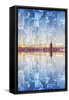 New York City Reflections Series-Philippe Hugonnard-Framed Stretched Canvas